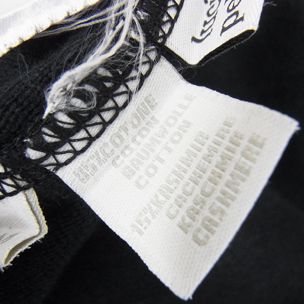 実際に弊社で買取させて頂いたlucien pellat-finet/ルシアンペラフィネ バックスワロスカル ジップパーカー Mの画像 7枚目