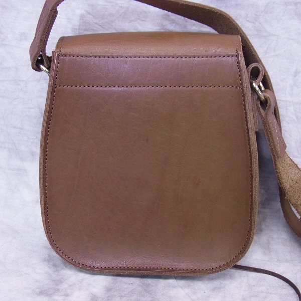 実際に弊社で買取させて頂いたRockSteady×PORTER/ロックステディ×ポーターRSW LEATHER SHOULDER BAG ブラウンの画像 1枚目