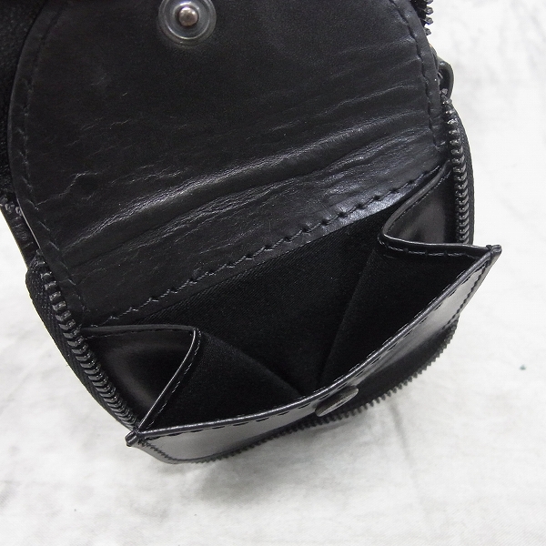 実際に弊社で買取させて頂いたANN DEMEULEMEESTER/アンドゥムルメステール コインケース 牛革 スペイン製/00の画像 3枚目