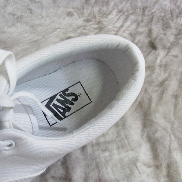 実際に弊社で買取させて頂いたVANS/バンズ ERA/エラ ローカットスニーカー シューズ 白/US9.5の画像 4枚目
