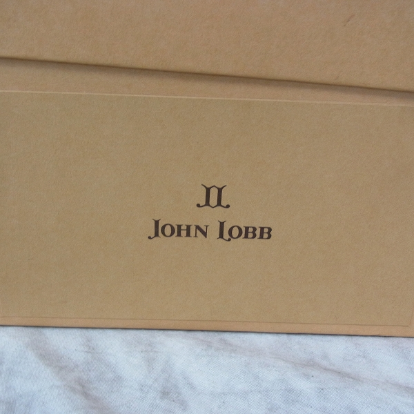 実際に弊社で買取させて頂いたJOHN LOBB/ジョンロブ UZES/ウゼス Uチップ レザーシューズ 純正シューツリー付き ブラウン/6の画像 8枚目