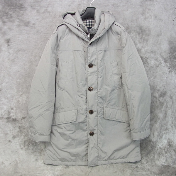 実際に弊社で買取させて頂いた【ネーム入り】BURBERRY/バーバリーロンドン ダウンジャケット ロングコート/LL