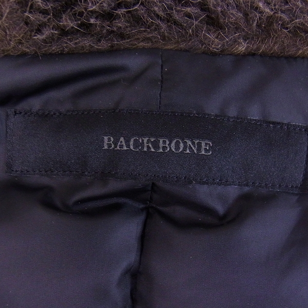 実際に弊社で買取させて頂いたBACKBONE/バックボーン GORE-TEX/ゴアテックス N-3B ジャケット/コヨーテファー Lの画像 2枚目