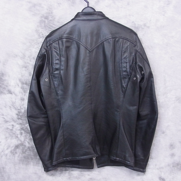 実際に弊社で買取させて頂いたdrestrip/ドレストリップ カウレザーライダース/ジャケット/1の画像 1枚目