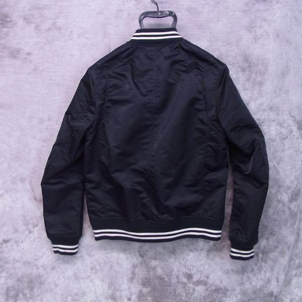 実際に弊社で買取させて頂いたLOUNGELIZARD/ラウンジリザード NYLON TWILL STADIUM BLOUSON/スタジャン/2 の画像 1枚目