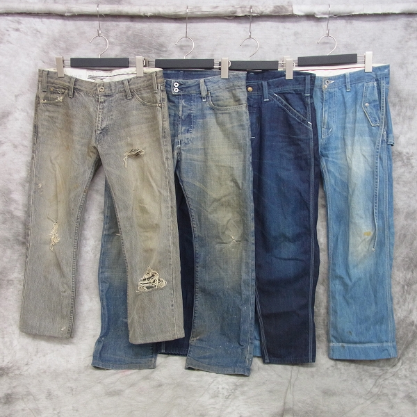 実際に弊社で買取させて頂いたFACTOTUM/ファクトタム DIESEL/ディーゼル など ペインターパンツ/デニムパンツ 4点セット