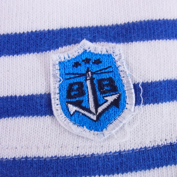 実際に弊社で買取させて頂いたBLUE BLUE/ブルーブルー ボーダー ロンT/カットソー 4の画像 6枚目