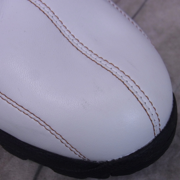 実際に弊社で買取させて頂いたMIZUNO/ミズノ ゴルフシューズ ワイドスタイル ホワイト/45KM02801/25.0cm/4Eの画像 6枚目