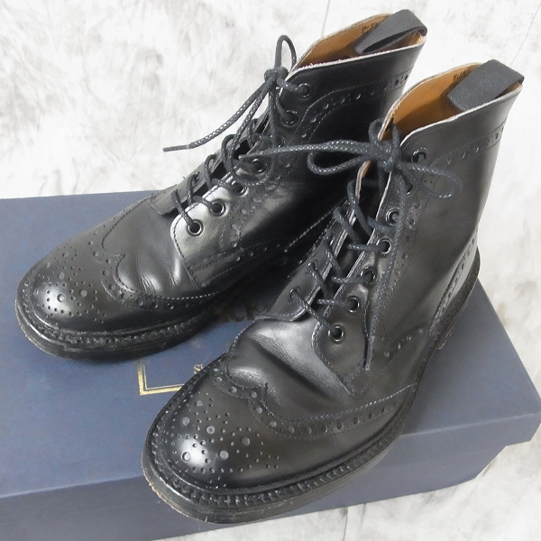 実際に弊社で買取させて頂いたTricker's/トリッカーズ ウィングチップカントリーブーツ/M2508/6.5-5