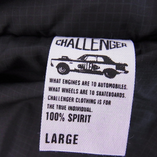 実際に弊社で買取させて頂いたCHALLENGER/チャレンジャー  17AW 80s PRONTED JACKET/Lの画像 2枚目