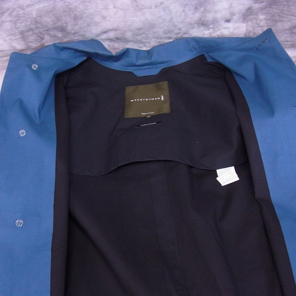 実際に弊社で買取させて頂いたMACKINTOSH/マッキントッシュ コットン エンジニアコート ブルー/40の画像 8枚目