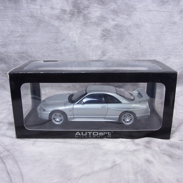 実際に弊社で買取させて頂いたAUTOart/オートアート スカイライン GT-R R33 V-SPEC ミニカーの画像 4枚目
