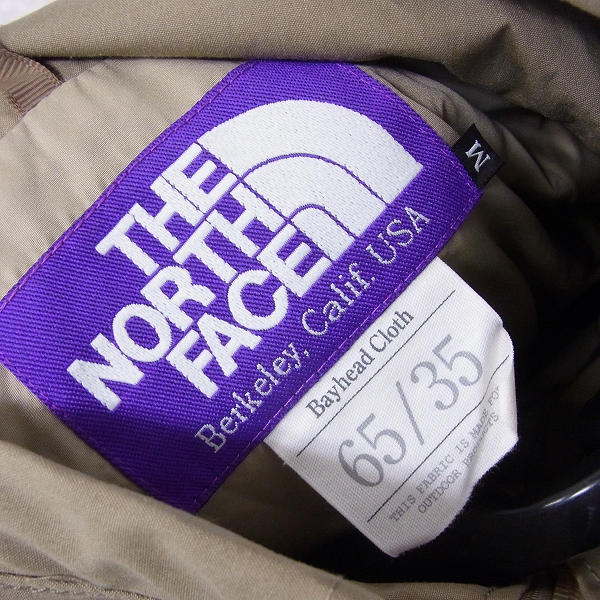 THE NORTHFACE PURPLELABEL/ノースフェイス 65/35クロスマウンテン