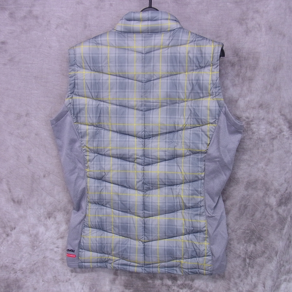 実際に弊社で買取させて頂いたMIZUNO/ミズノ ゴルフウェア 中綿ベスト BREATH THERMO グレー/XLの画像 1枚目