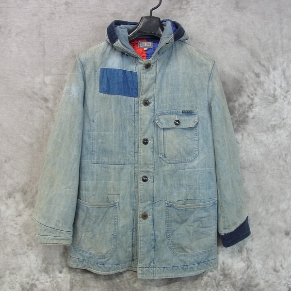 実際に弊社で買取させて頂いたBLUE BLUE/ブルーブルー フード付 中綿デニムジャケット /3
