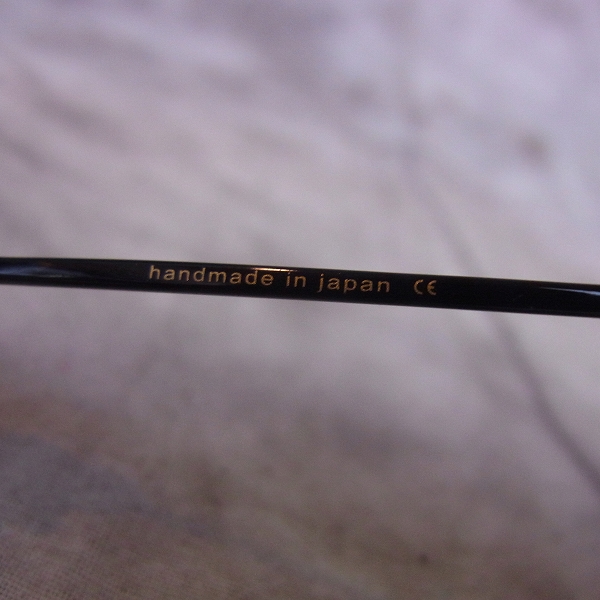 実際に弊社で買取させて頂いたOLIVER GOLDSMITH/オリバーゴールドスミス 眼鏡/メガネフレーム Baker ラウンドの画像 5枚目