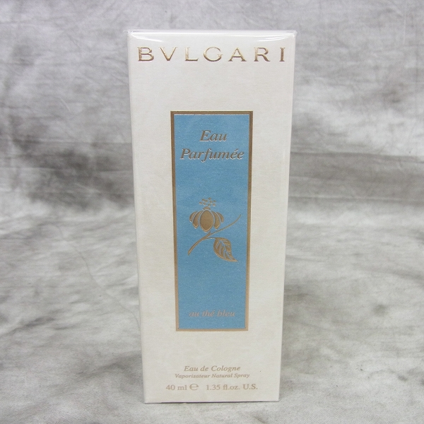 実際に弊社で買取させて頂いた【未開封】BVLGARI/ブルガリ Ｅａｕ Parfumēe au thē bleu/オ・パフメ オーテ ブルー/40ml
