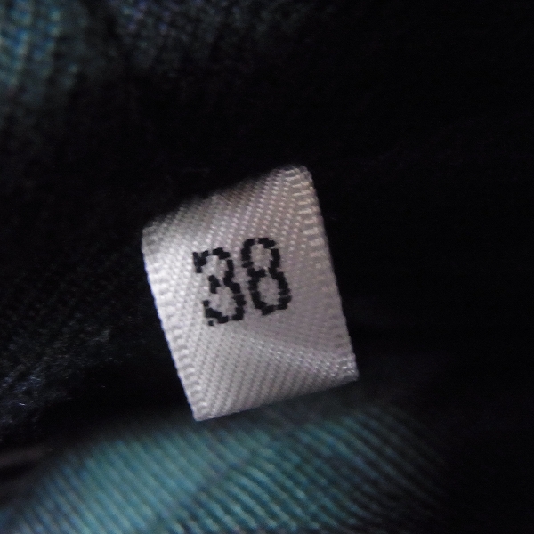 実際に弊社で買取させて頂いたEDIFICE/エディフィス ジップアップウールPコート/アウター38の画像 3枚目