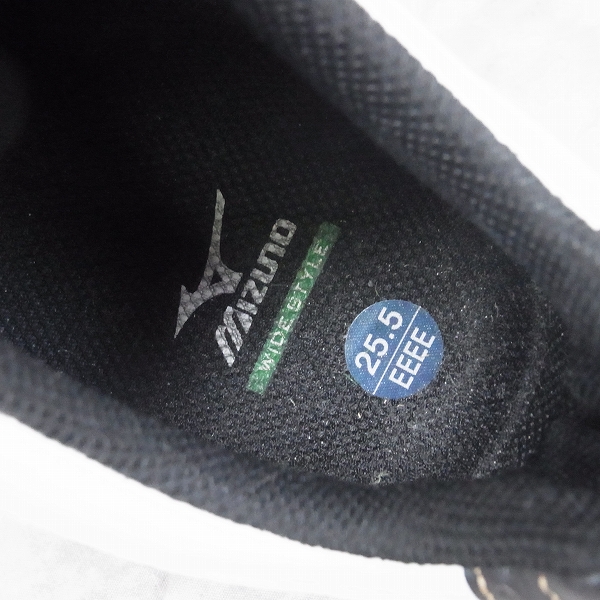 実際に弊社で買取させて頂いたMIZUNO/ミズノ ゴルフシューズ ホワイト 45KM-02801/25.5の画像 4枚目