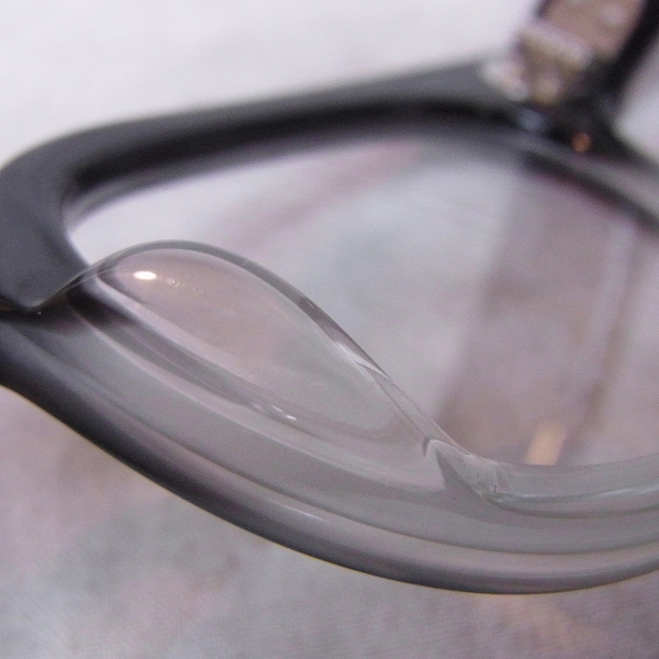 実際に弊社で買取させて頂いたJULIUS TART OPTICAL/ジュリアス タート オプティカル 眼鏡/メガネフレーム PL-005Bの画像 2枚目