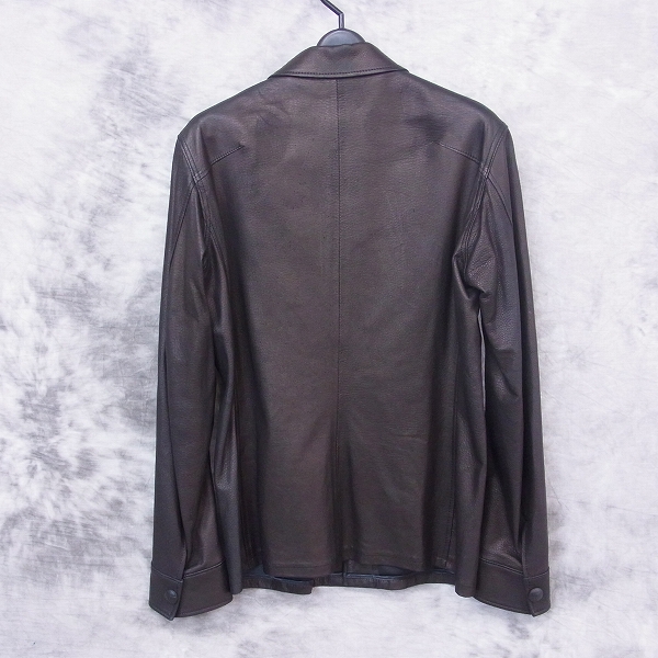 実際に弊社で買取させて頂いたdrestrip/ドレストリップ ディアスキン ウエスタン レザーシャツ/0の画像 1枚目