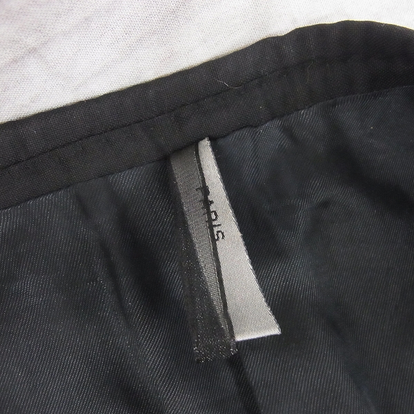 実際に弊社で買取させて頂いたDior Homme/ディオールオム 09SS 1B ピークドラペル テーラードジャケット/44の画像 3枚目