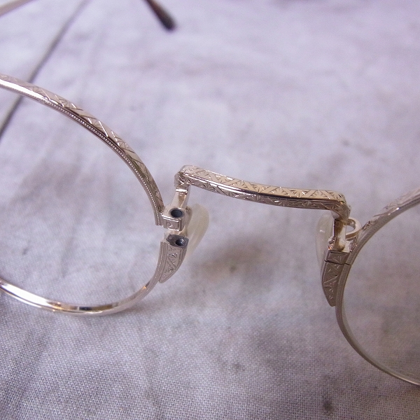 実際に弊社で買取させて頂いた［難有り］Oliver Goldsmith/オリバー ゴールドスミス CHARLES 47 眼鏡/メガネフレームの画像 5枚目