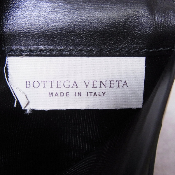 実際に弊社で買取させて頂いたBOTTEGA VENETA/ボッテガヴェネタ イントレチャート レザー 二つ折り 長財布 の画像 9枚目