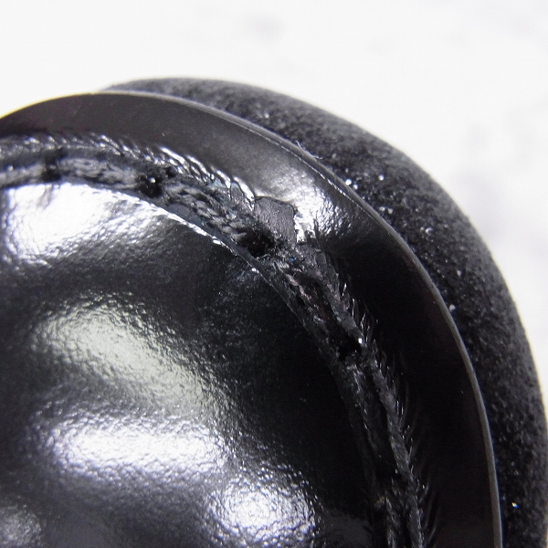 実際に弊社で買取させて頂いたjimmychoo/ジミーチュウ スタースタッズ ×クリスタル付きファイングリッター・スリッポンシューズ/42.5の画像 6枚目