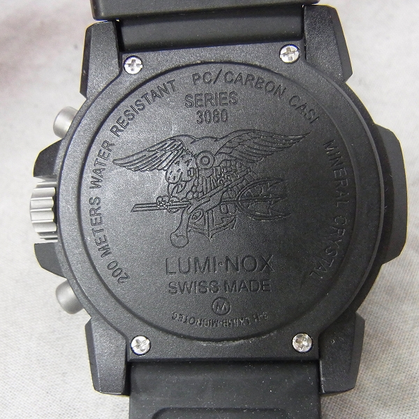 LUMINOX/ルミノックス クロノグラフ腕時計 SERIES3080【動作未確認】の ...