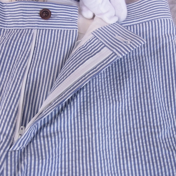 実際に弊社で買取させて頂いたMAISON KITSUNE/メゾンキツネ ストライプ セットアップ 2点セットの画像 6枚目