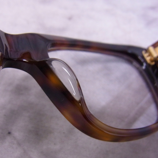 実際に弊社で買取させて頂いたOLIVER GOLDSMITH/オリバーゴールドスミス 眼鏡/メガネフレーム CONSUL-S Dark Toroiseshellの画像 2枚目