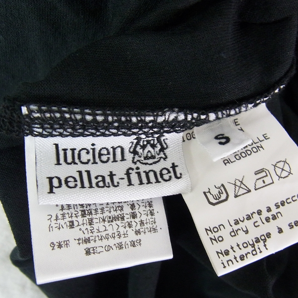 実際に弊社で買取させて頂いたlucien pellat-finet/ルシアンペラフィネ スカル/スタッズ/スワロ ロンT Sの画像 2枚目