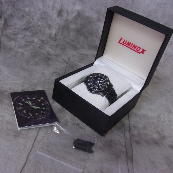 実際に弊社で買取させて頂いたLUMINOX/ルミノックス NIGHT HAWK/ナイトホーク 3400シリーズ F-117の画像 8枚目