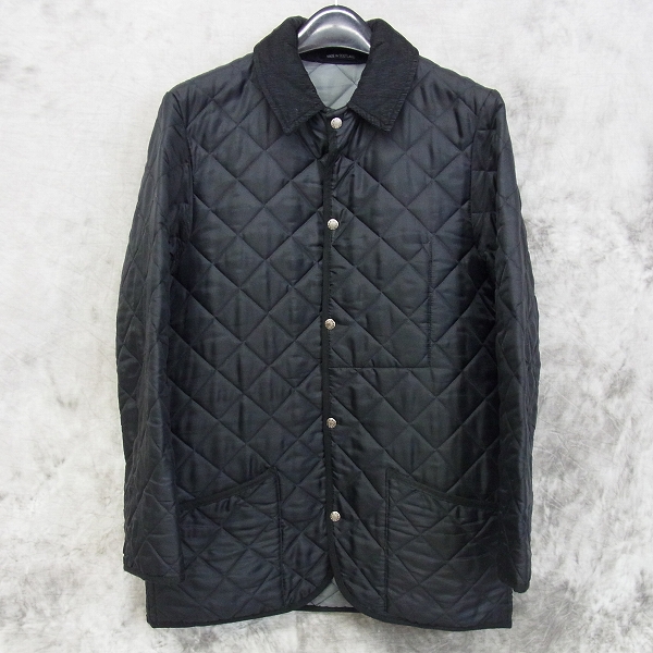 実際に弊社で買取させて頂いたMACKINTOSH/マッキントッシュ キルティングジャケット ブラック/L