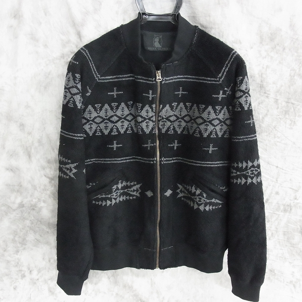 HYSTERIC GLAMOUR ジップアップカーディガン グレー L（【楽天