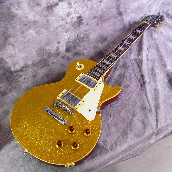 実際に弊社で買取させて頂いた★Epiphone/エピフォン Les Paul Standard MODEL Gold Sparkle エレキギター