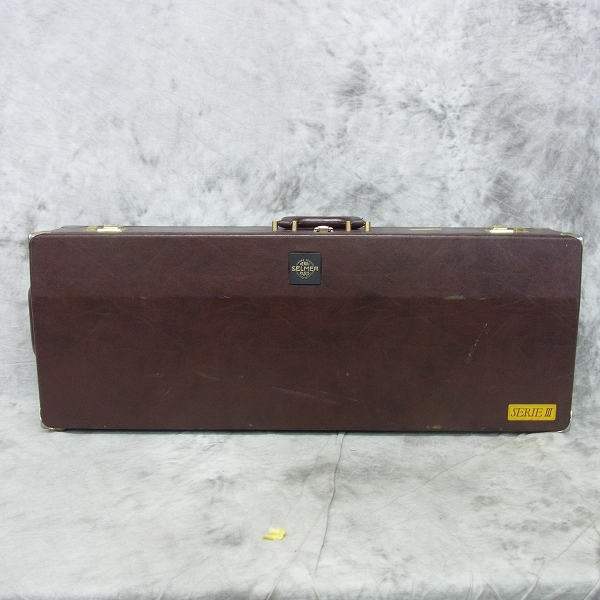実際に弊社で買取させて頂いた★SELMER/セルマー テナーサックス SERIESIII ラッカー/彫刻入り フラセルの画像 9枚目