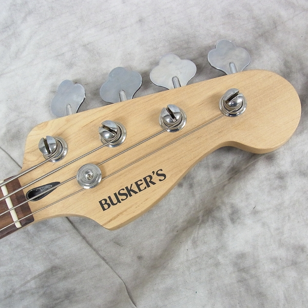 実際に弊社で買取させて頂いた★BUSKERS バスカーズ Jazz Bass ジャズベタイプ エレキベースの画像 2枚目