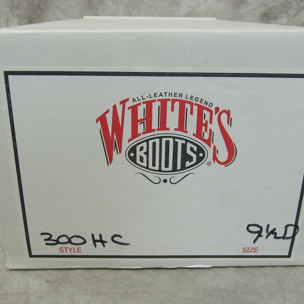 実際に弊社で買取させて頂いたWHITE'S BOOTS/ホワイツブーツ OXFORD/オックスフォード BLK CALF /9.5の画像 6枚目