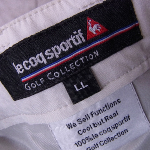 実際に弊社で買取させて頂いたle coq sportif /ルコックスポルティフ ゴルフウェア ジャージセットアップ/L/LLの画像 4枚目