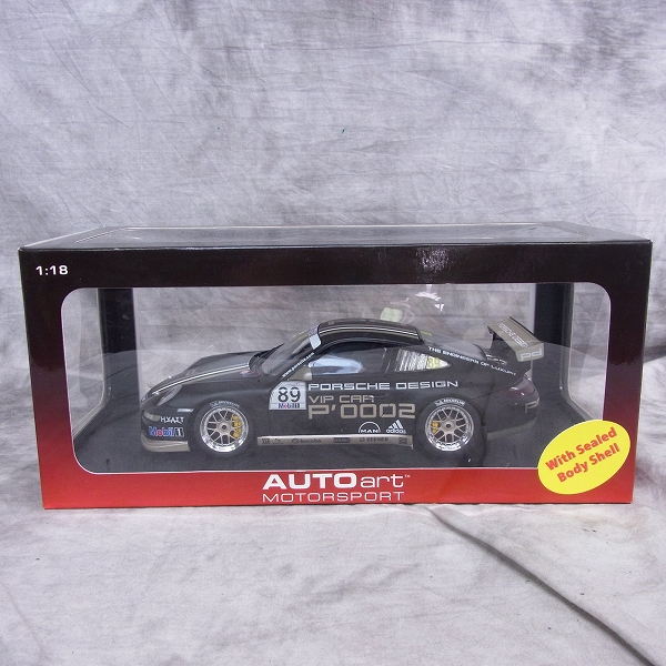 実際に弊社で買取させて頂いたAUTOart/オートアート PORSCHE 911 GT3 GT3 CUP 2007 ミニカーの画像 4枚目