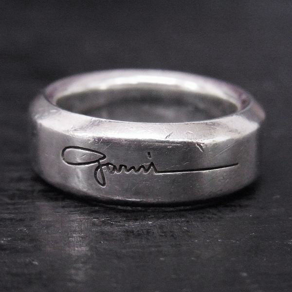 実際に弊社で買取させて頂いたgarni/ガルニ プレーン シルバーリング/925 21号 の画像 1枚目