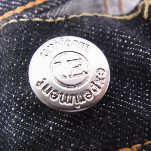 実際に弊社で買取させて頂いたuniform experiment/ユニフォームエクスペリメント デニム UE-101042/サイズ：2の画像 5枚目
