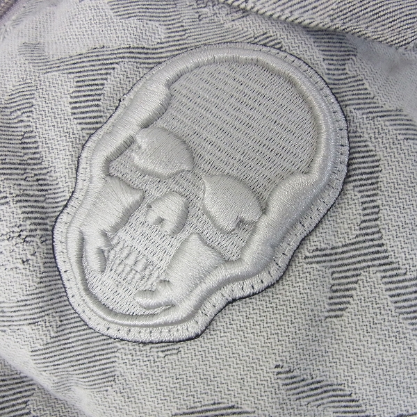 実際に弊社で買取させて頂いたlucien pellat-finet/ルシアンペラフィネ カモ/迷彩 ダウンジャケット Sの画像 3枚目