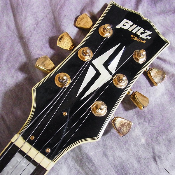 ☆Blitz BY Aria Pro II ブリッツ Les Paul Custom レスポールカスタム 