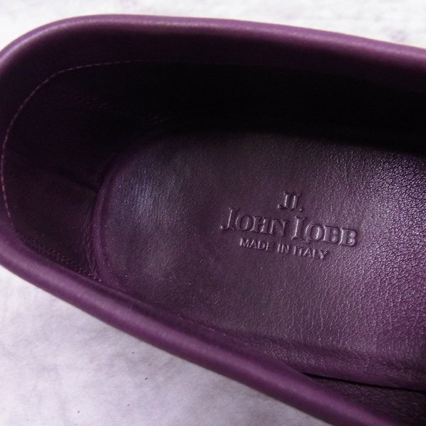 実際に弊社で買取させて頂いたJOHN LOBB/ジョンロブ RIVIERA/リビエラ スエードローファー 7810/7Eの画像 4枚目