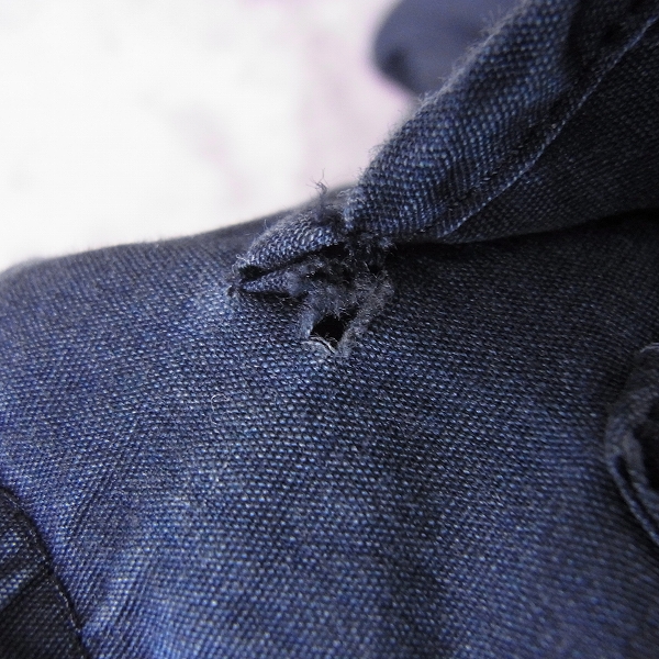 実際に弊社で買取させて頂いたDIESEL BLACK GOLD/ディーゼル コットンスタンドカラーZIPジャケット/48の画像 6枚目