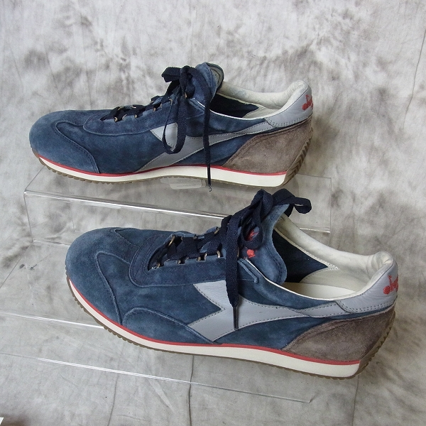 実際に弊社で買取させて頂いたDIADORA HERITAGE/ディアドラ EQUIPE S.SW エキップ スエード ストーンウォッシュ スニーカー/26 の画像 3枚目