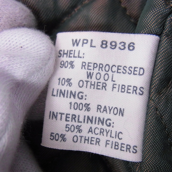 実際に弊社で買取させて頂いたTHE REAL McCOY’S/リアルマッコイズ スタジャン/38の画像 4枚目